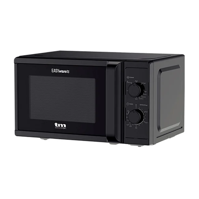 Microondas con Grill TM Electron Negro 700 W 20 L