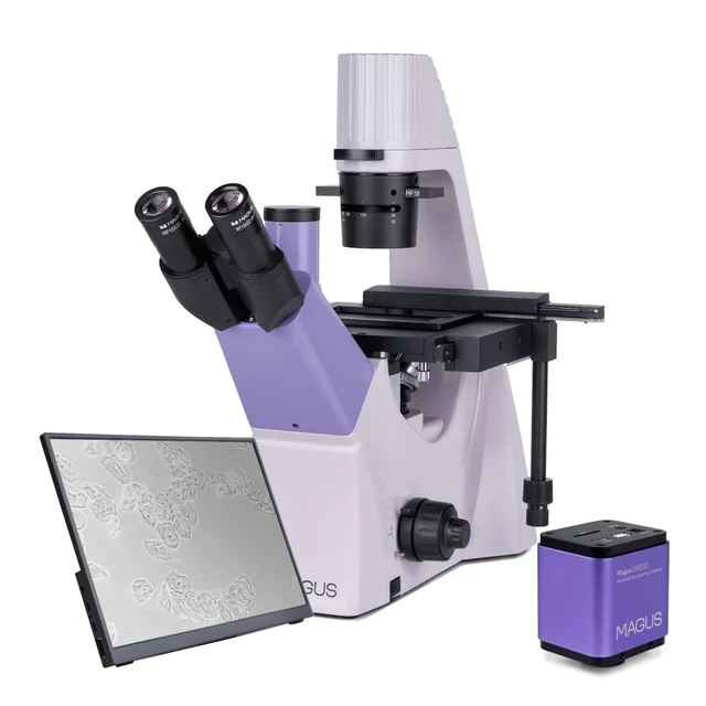 Microscop biologic digital inversat MAGUS Bio VD300 LCD