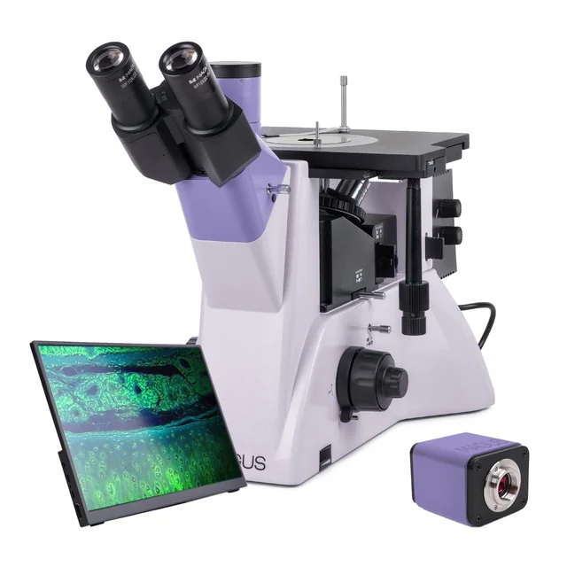 Microscope métallurgique numérique inversé MAGUS Metal VD700 BD LCD