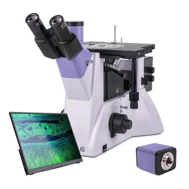 Microscope métallurgique numérique inversé MAGUS Metal VD700 LCD