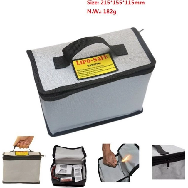 MicroSpareparts Mobile Fireproof waste battery bag (MOBX-TOOLS-061)