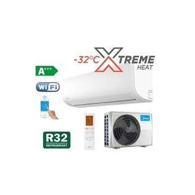 MIDEA EXTREME HEAT 3,2 kw Levegő/Levegő hőszivattyú