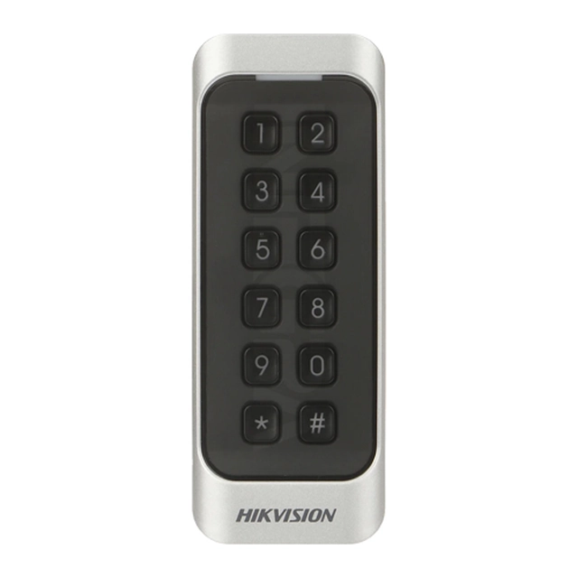 MIFARE card reader 13.56MHz with integrated keyboard, 32bit - HIKVISION DS-K1107AMK