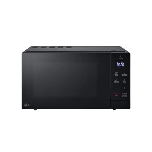 Мікрохвильова піч з грилем LG MH7032JAS Black 900 W 30 L