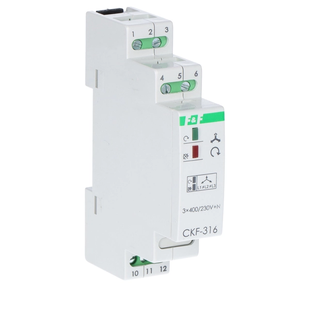 Mikroprozessor-Sequenz- und Phasenverlustsensor CKF-316-TRMS