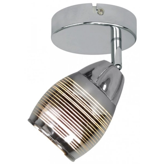 MILTON Wall Lamp 1X10W E14 LED CHROME
