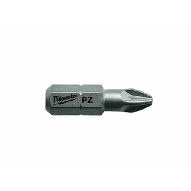 Милуоки 25 mm | T20 | 1/4 инчов torx задвижващ бит 25 бр