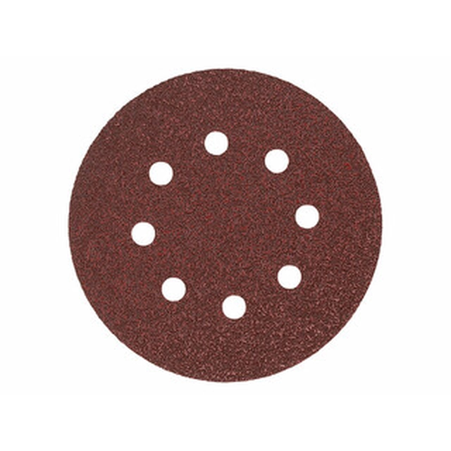 Milwaukee 125 mm velcro eccentric sandpaper Grit: 120 | 50 pcs