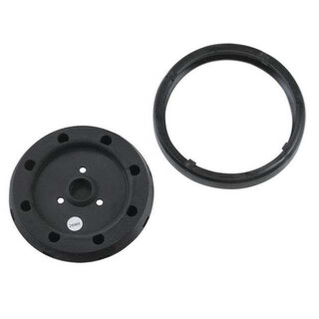 Milwaukee 150 mm diameter dust extraction adapter with 6 hole rubber ring