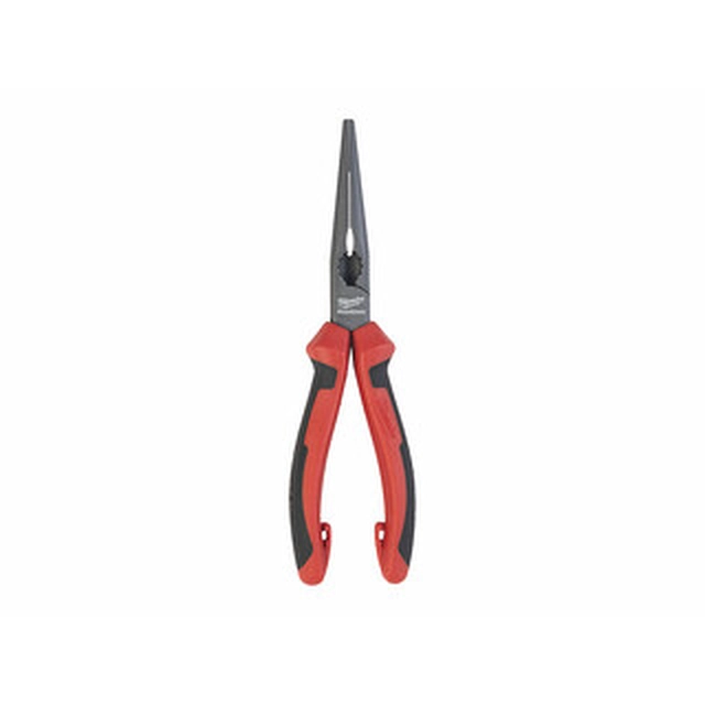 Milwaukee 205mm insulated long nose round pliers