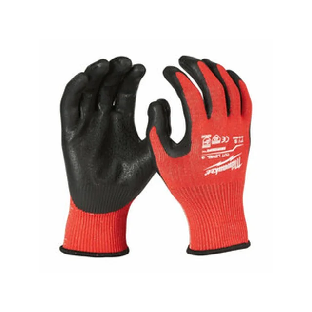 Milwaukee 3/C Niveau de coupure M/8-as Gants résistants aux coupures