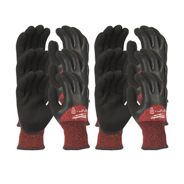 Milwaukee 3/C nivel de corte S/7-es guantes de invierno a prueba de cortes 12 pc