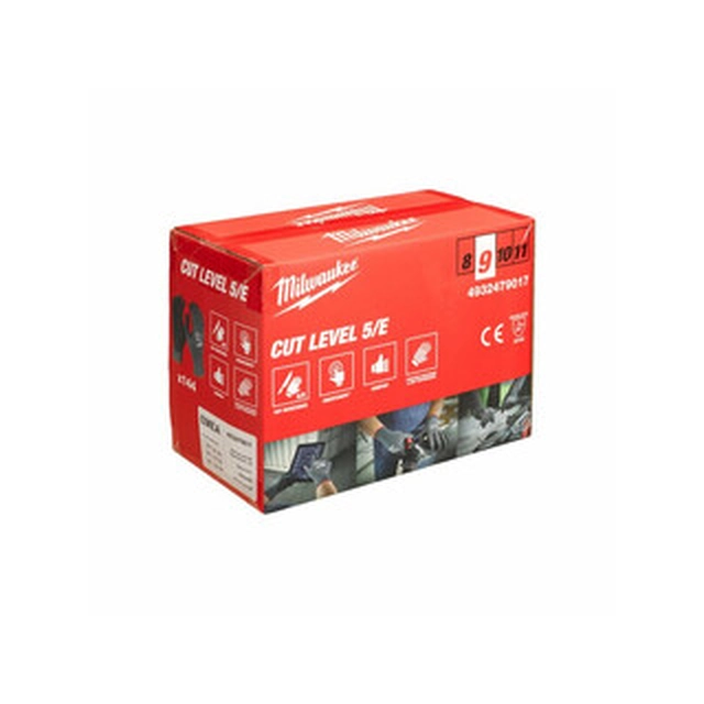 Milwaukee 5/E cutting level L/9-es cut-proof gloves 144 pc