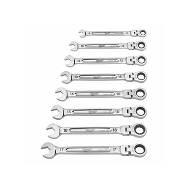 Milwaukee 7 Part Ratchet Wrench Set