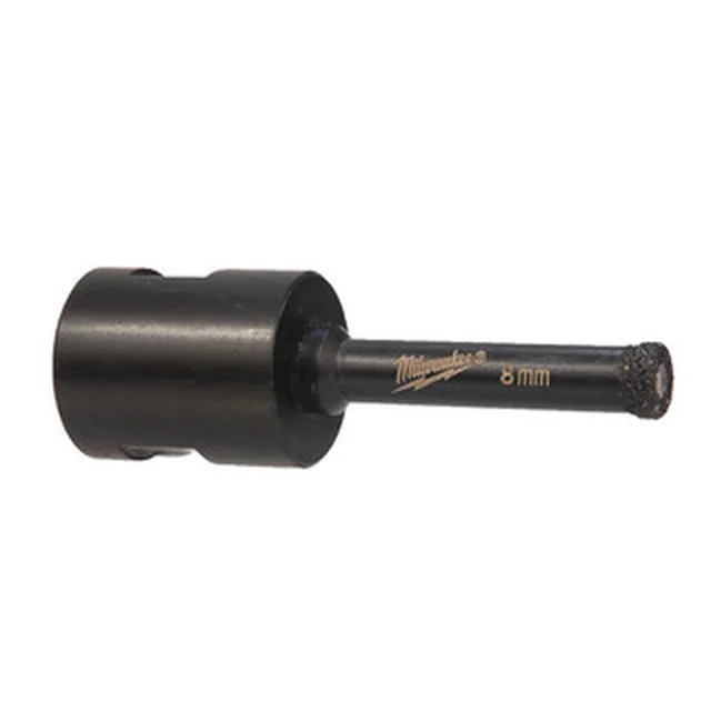 Milwaukee 8 mm M14 diamond drill bit for angle grinder