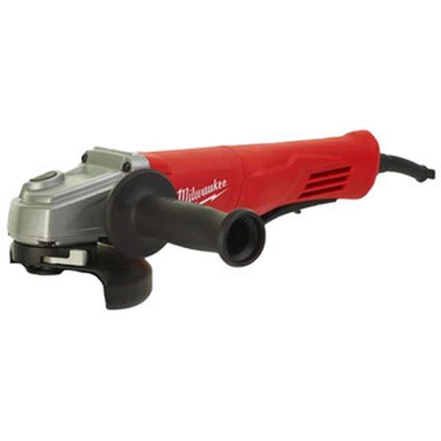 Milwaukee AG 13-125 XSPD Amoladora angular eléctrica 125 mm | 12000 RPM | 1250 W | En una caja de cartón