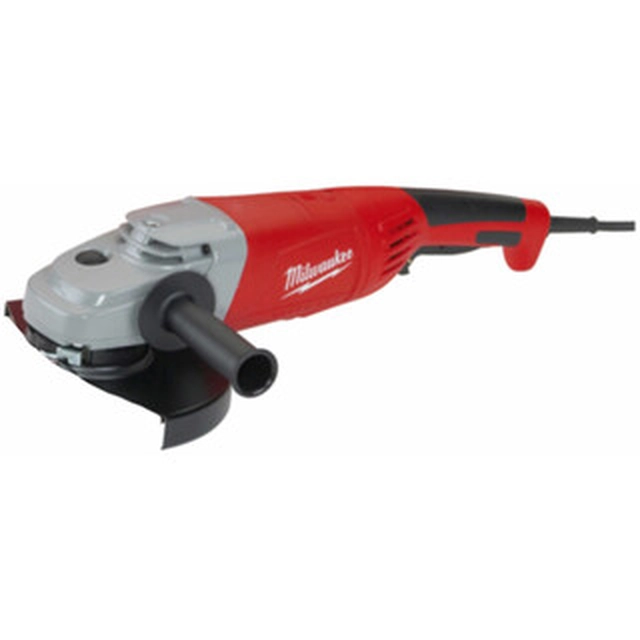 Milwaukee AG 24-230 E Amoladora angular eléctrica 230 mm | 6600 RPM | 2400 W | En una caja de cartón