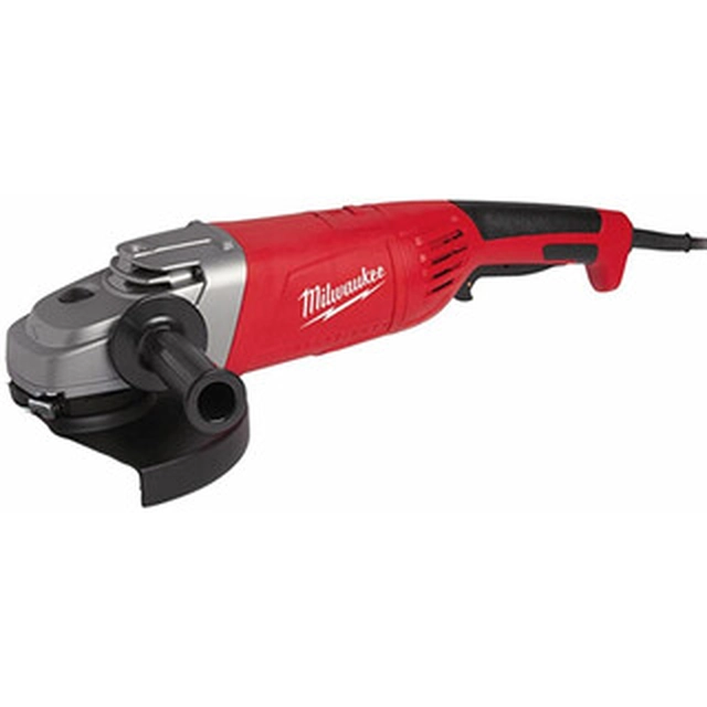 Milwaukee AG 24-230 E/DMS Amoladora angular eléctrica 230 mm | 6600 RPM | 2400 W | En una caja de cartón