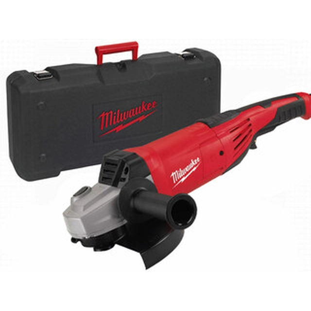 Milwaukee AG22-230E electric angle grinder 230 mm | 6600 RPM | 2200 W | In a suitcase