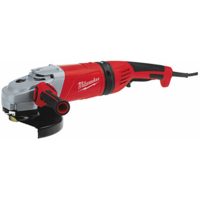 Milwaukee AGVM 24-230 GEX Amoladora angular eléctrica 230 mm | 6600 RPM | 2400 W | En una caja de cartón