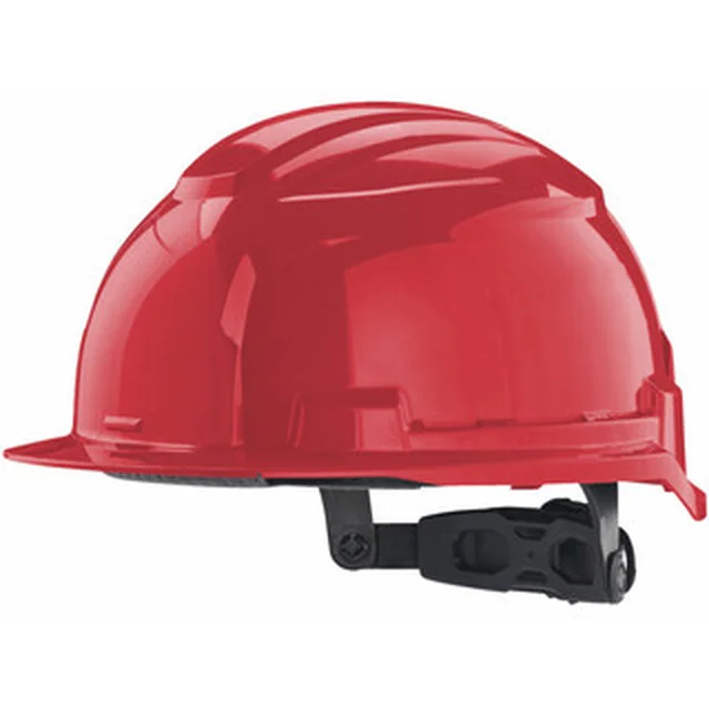 Milwaukee BOLT100 sikkerhedshjelm rød, ikke-ventilerende