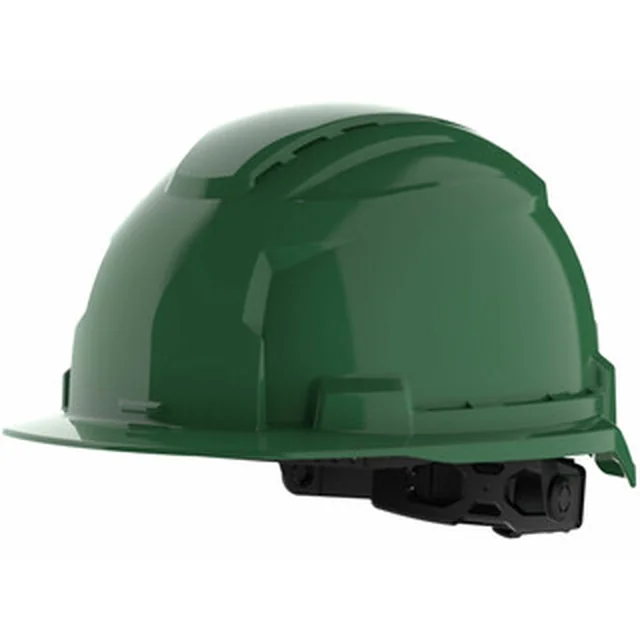 Milwaukee BOLT100 work safety helmet green, ventilated