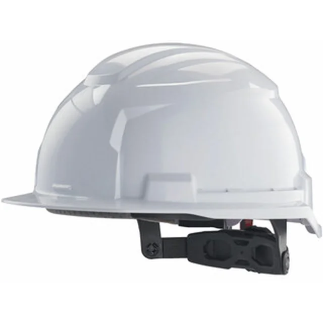 Milwaukee BOLT100 work safety helmet white, non-ventilating