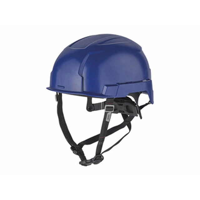 Milwaukee BOLT200 blue, non-ventilating work helmet