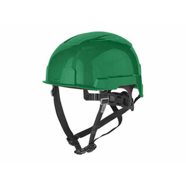 Milwaukee BOLT200 green, non-ventilating work helmet