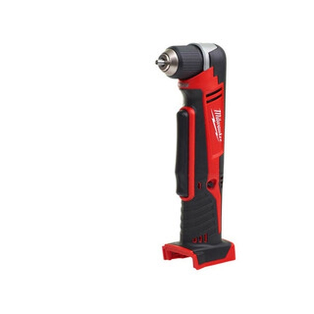 Milwaukee C18 RAD-0 cordless angle drill 18 V | 20 Nm | 0 - 10 mm | Carbon brush | Without battery and charger | In a cardboard box