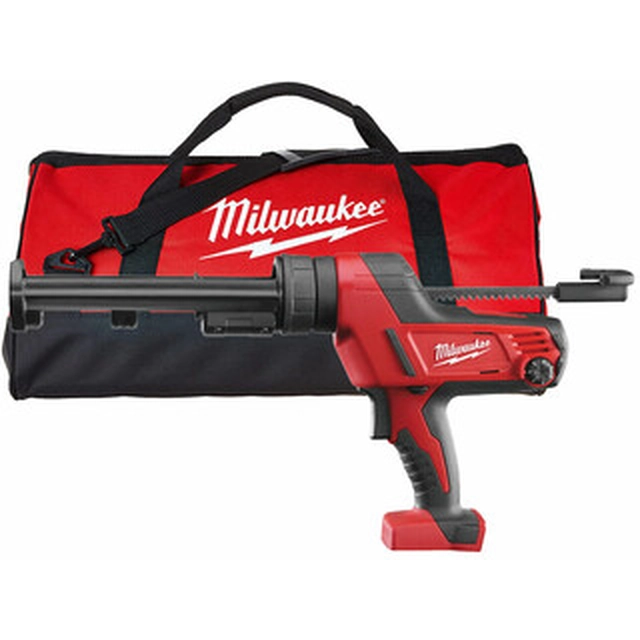 Milwaukee C18PCG/310C-0B akupahtlipüstol 18 V | 310 ml | 4500 | Süsinikhari | Ilma aku ja laadijata | Pappkarbis