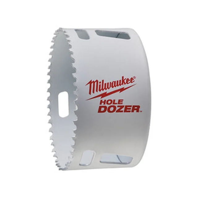 Milwaukee circular cutter 102 mm | Length: 41 mm | HSS-Cobalt Bimetal | Tool grip: Threaded |