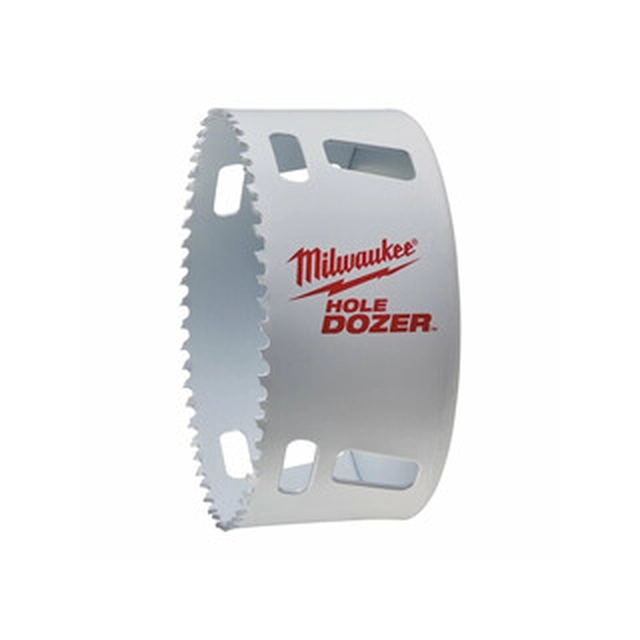 Milwaukee circular cutter 105 mm | Length: 41 mm | HSS-Cobalt Bimetal | Tool grip: Threaded |