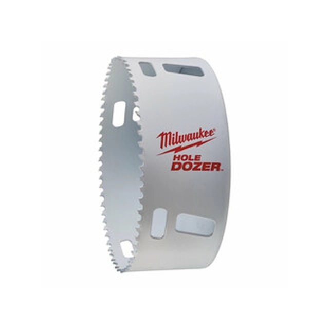 Milwaukee circular cutter 121 mm | Length: 41 mm | HSS-Cobalt Bimetal | Tool grip: Threaded |