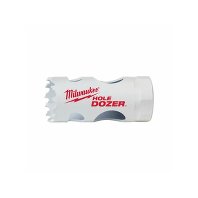 Milwaukee circular cutter 25 mm | Length: 41 mm | HSS-Cobalt Bimetal | Tool grip: Threaded |