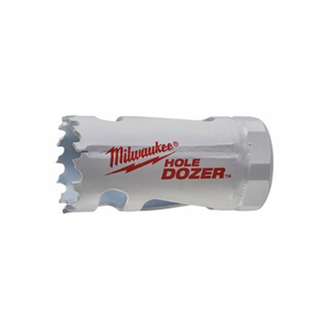 Milwaukee circular cutter 27 mm | Length: 41 mm | HSS-Cobalt Bimetal | Tool grip: Threaded |