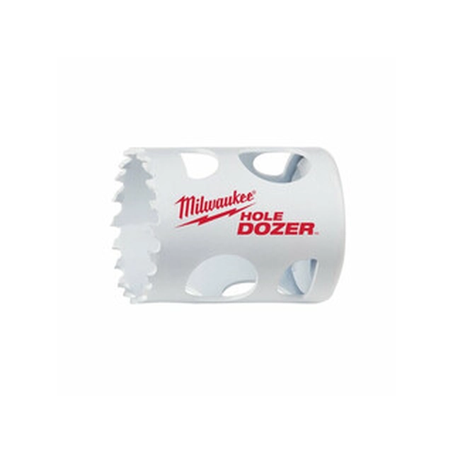 Milwaukee circular cutter 38 mm | Length: 41 mm | HSS-Cobalt Bimetal | Tool grip: Threaded |