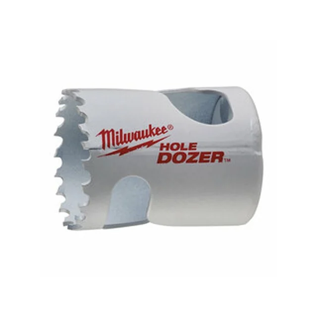 Milwaukee circular cutter 38 mm | Length: 41 mm | HSS-Cobalt Bimetal | Tool grip: Threaded |