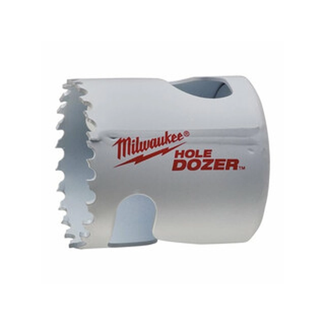 Milwaukee circular cutter 46 mm | Length: 41 mm | HSS-Cobalt Bimetal | Tool grip: Threaded |