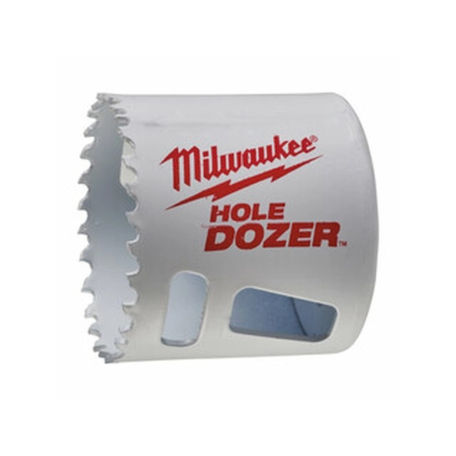 Milwaukee circular cutter 52 mm | Length: 41 mm | HSS-Cobalt Bimetal | Tool grip: Threaded |