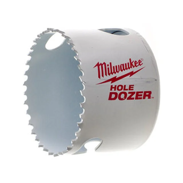 Milwaukee circular cutter 76 mm | Length: 41 mm | HSS-Cobalt Bimetal | Tool grip: Threaded |