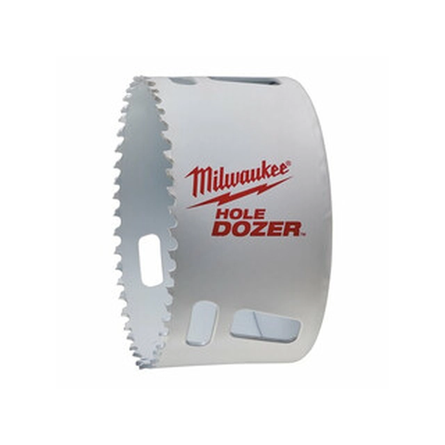 Milwaukee circular cutter 89 mm | Length: 41 mm | HSS-Cobalt Bimetal | Tool grip: Threaded |