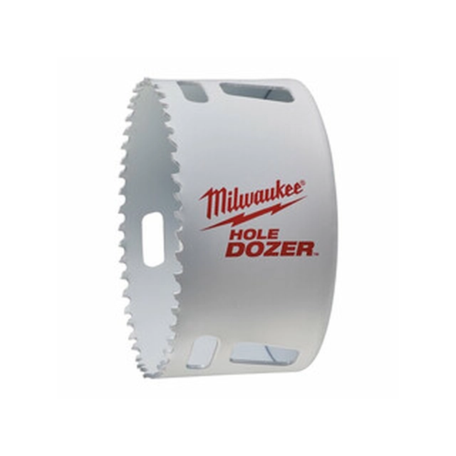 Milwaukee circular cutter 92 mm | Length: 41 mm | Bi-Metal | Tool grip: Threaded |