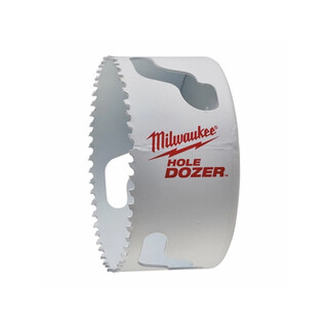 Milwaukee circular cutter 98 mm | Length: 41 mm | HSS-Cobalt Bimetal | Tool grip: Threaded |