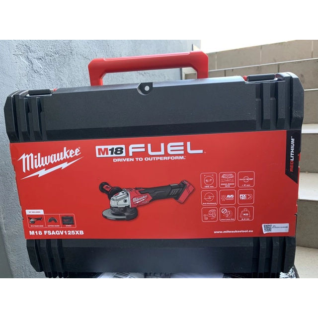 Milwaukee Cordless Angle Grinder Speed Control M18 FSAGV125XB 0X