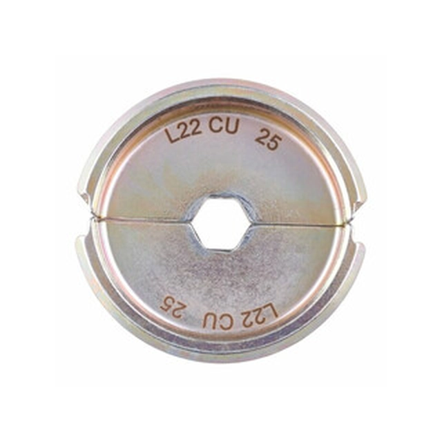 Milwaukee crimping insert 25 mm² | Hex