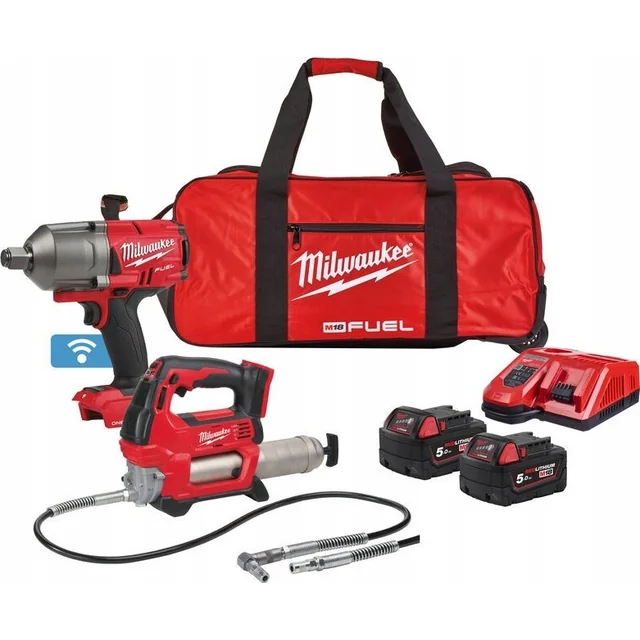 Milwaukee elværktøjssæt MILWAUKEE.POWERPACK M18ONEPP2Q-502XEU