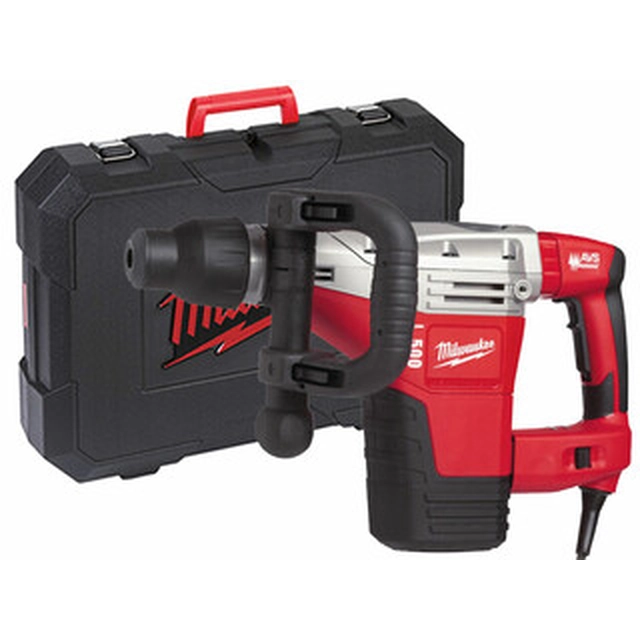 Milwaukee K500S Electric Chisel Hammer 230 V | 1300 W | 8,5 J | In concrete 45 mm | 6,3 kg | In a suitcase