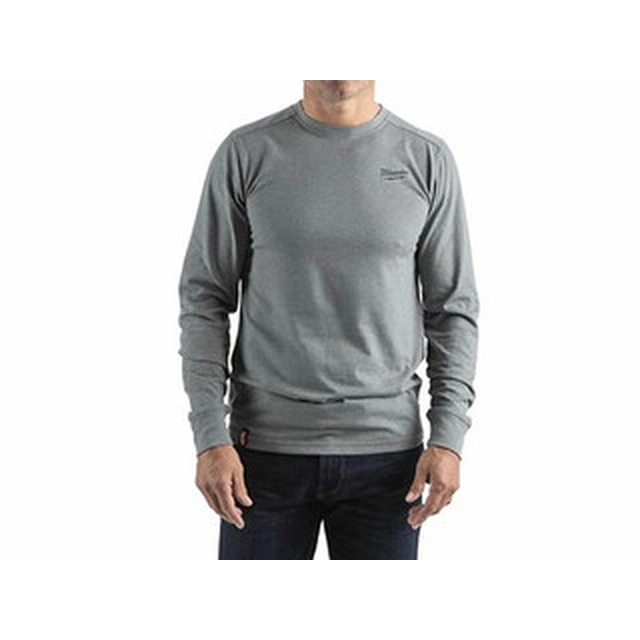 Milwaukee Langarm-T-Shirt L | Grau