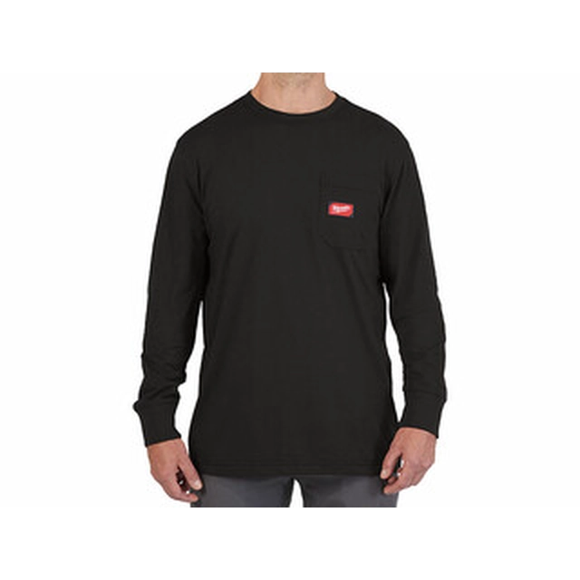 Milwaukee Langarm-T-Shirt L | Schwarz